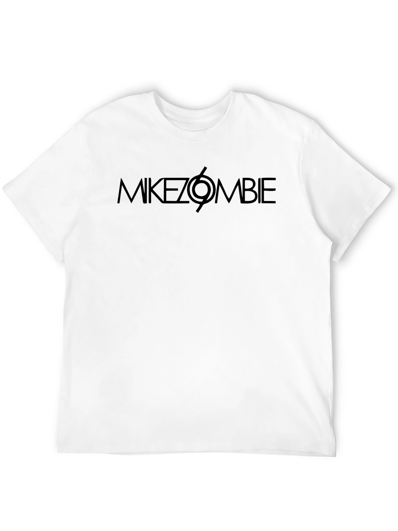 Mike Zombie Graphic T-Shirt - Black Crew Neck