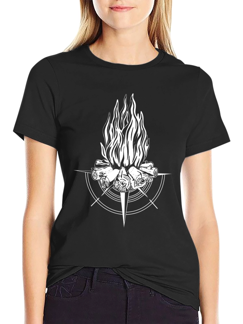 Campfire Graphic Tee - Adventure Ready