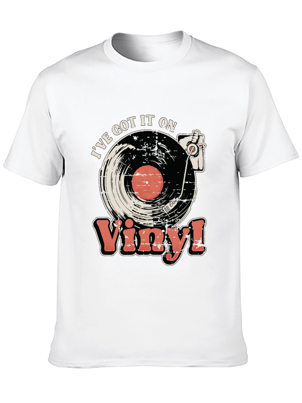 Ive Got It On Vinyl Black T-Shirt