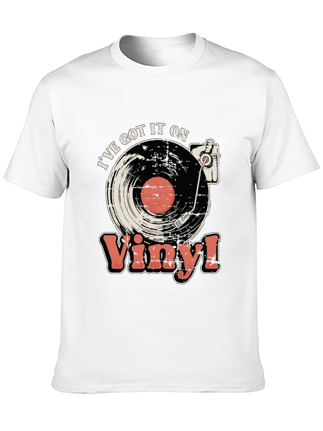 Ive Got It On Vinyl Black T-Shirt