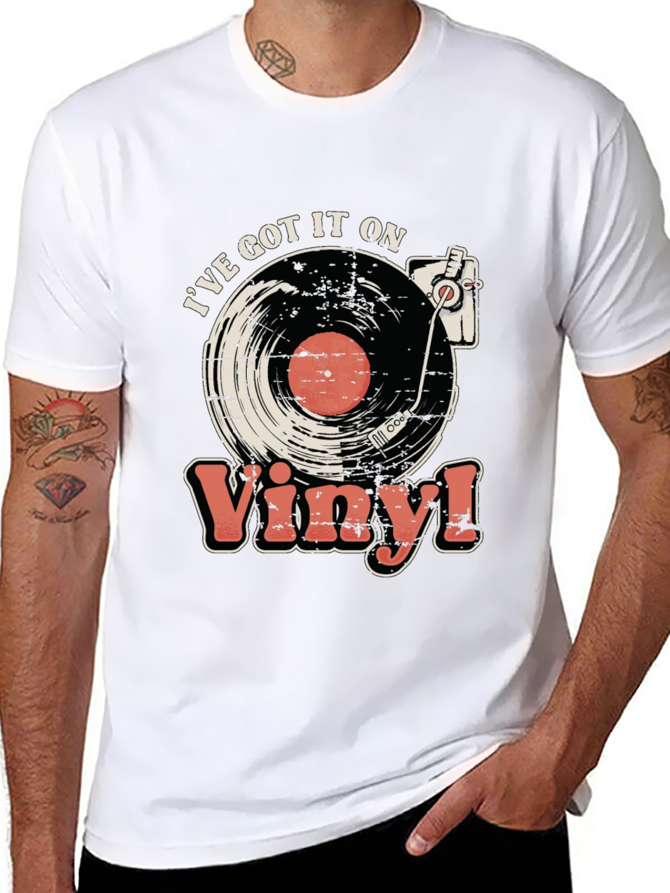 Ive Got It On Vinyl Black T-Shirt