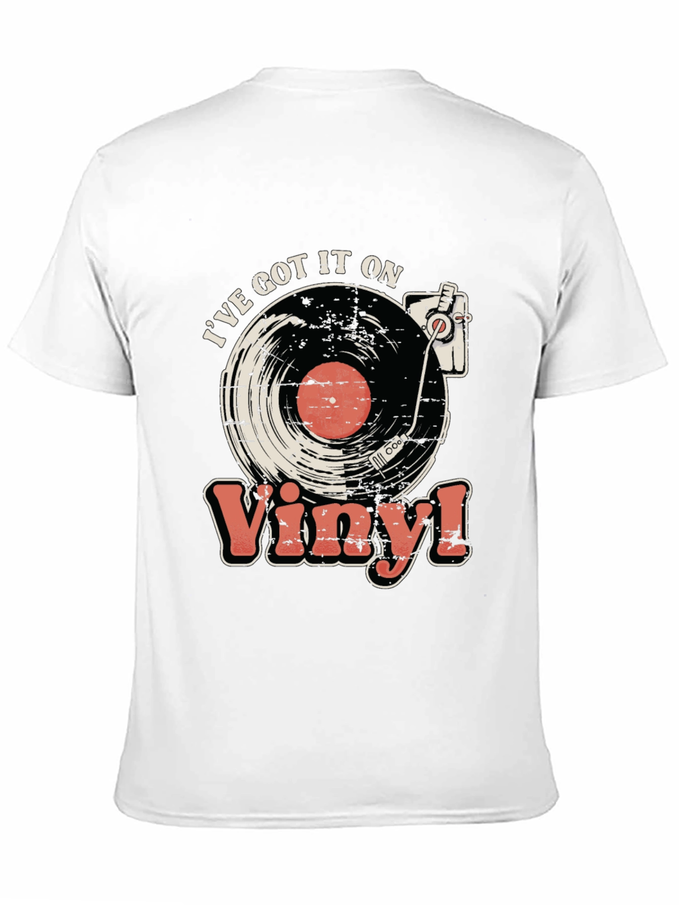 Ive Got It On Vinyl Black T-Shirt