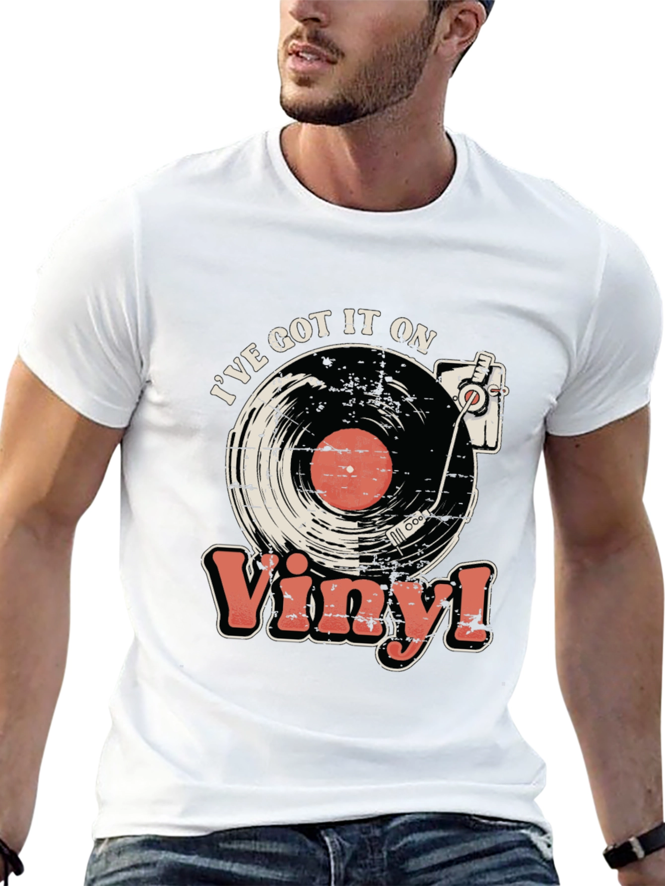 Ive Got It On Vinyl Black T-Shirt