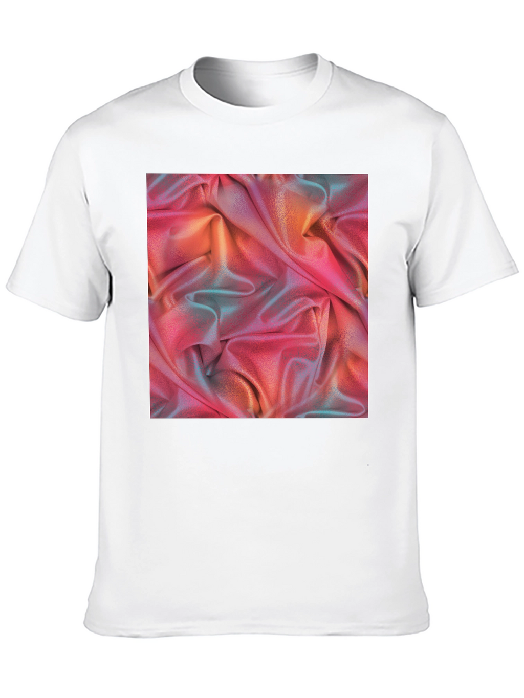 Abstract Fabric Texture Graphic Tee