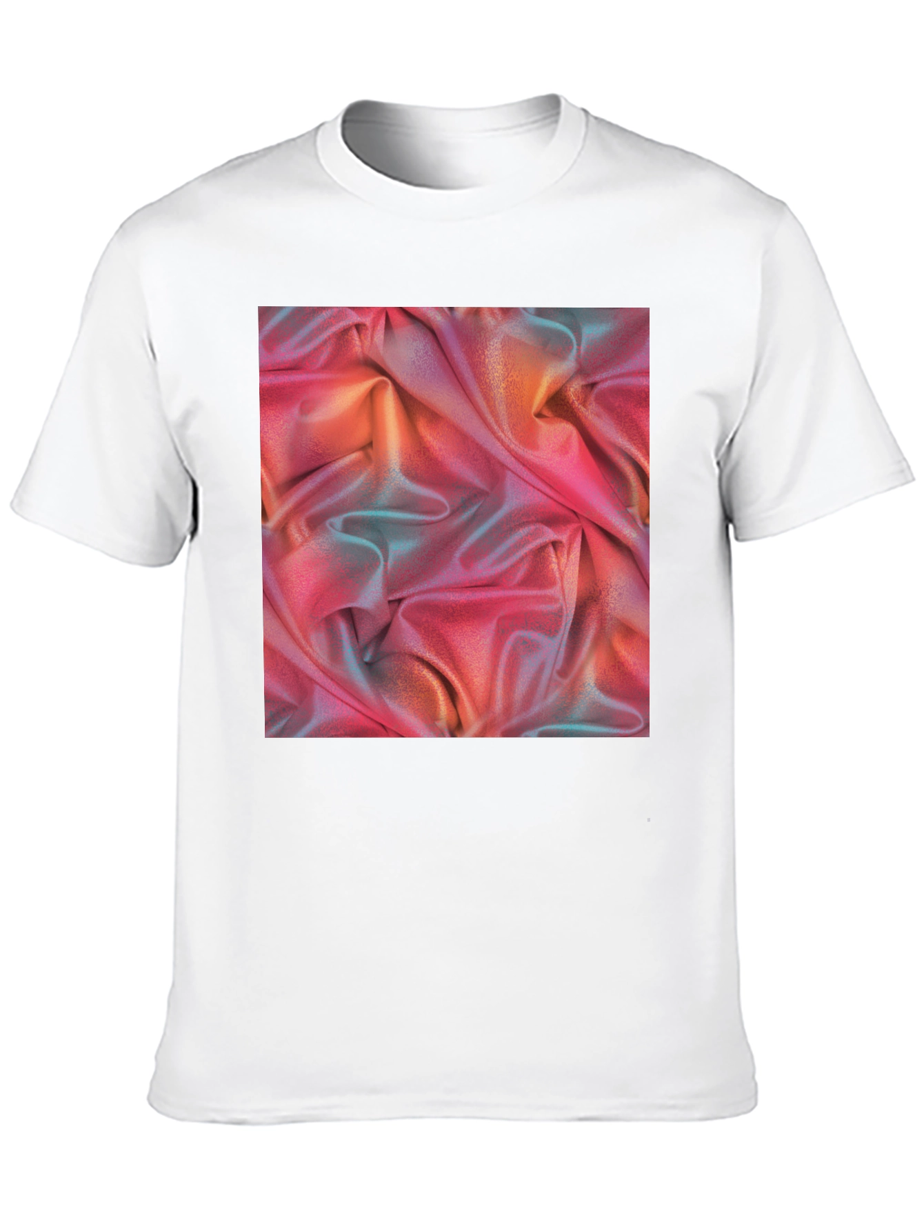 Abstract Fabric Texture Graphic Tee