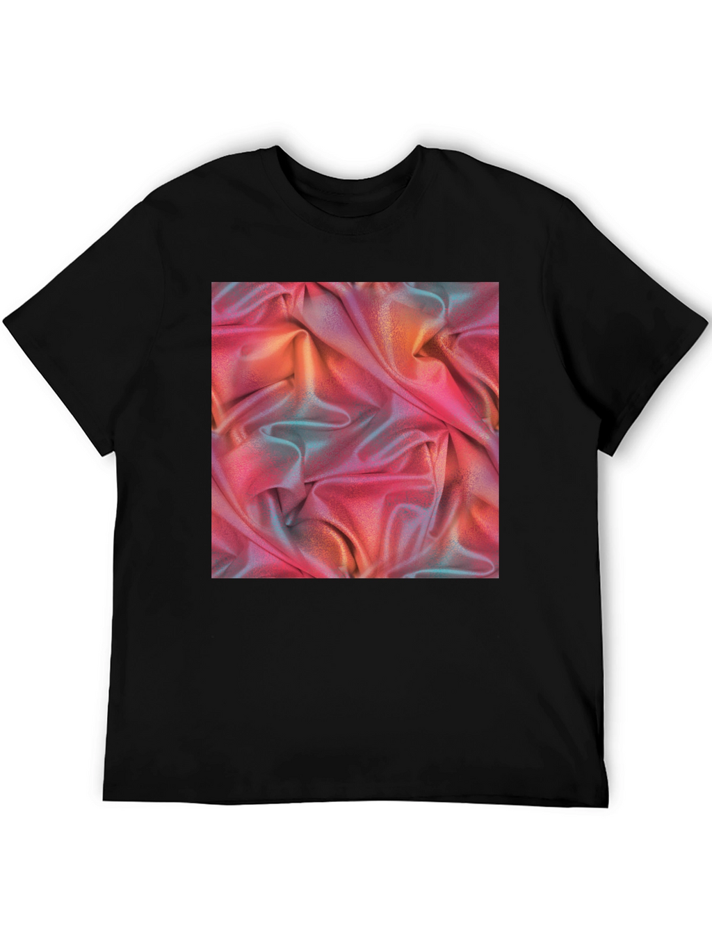 Abstract Fabric Texture Graphic Tee