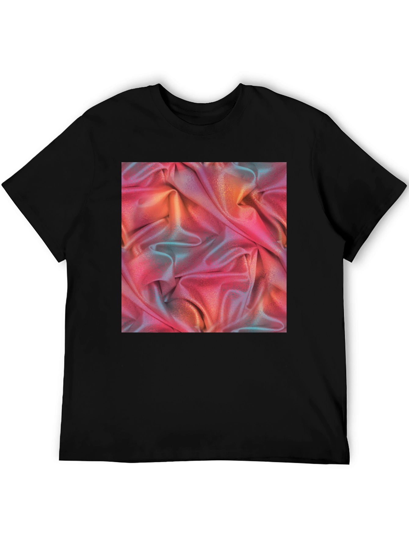 Abstract Fabric Texture Graphic Tee