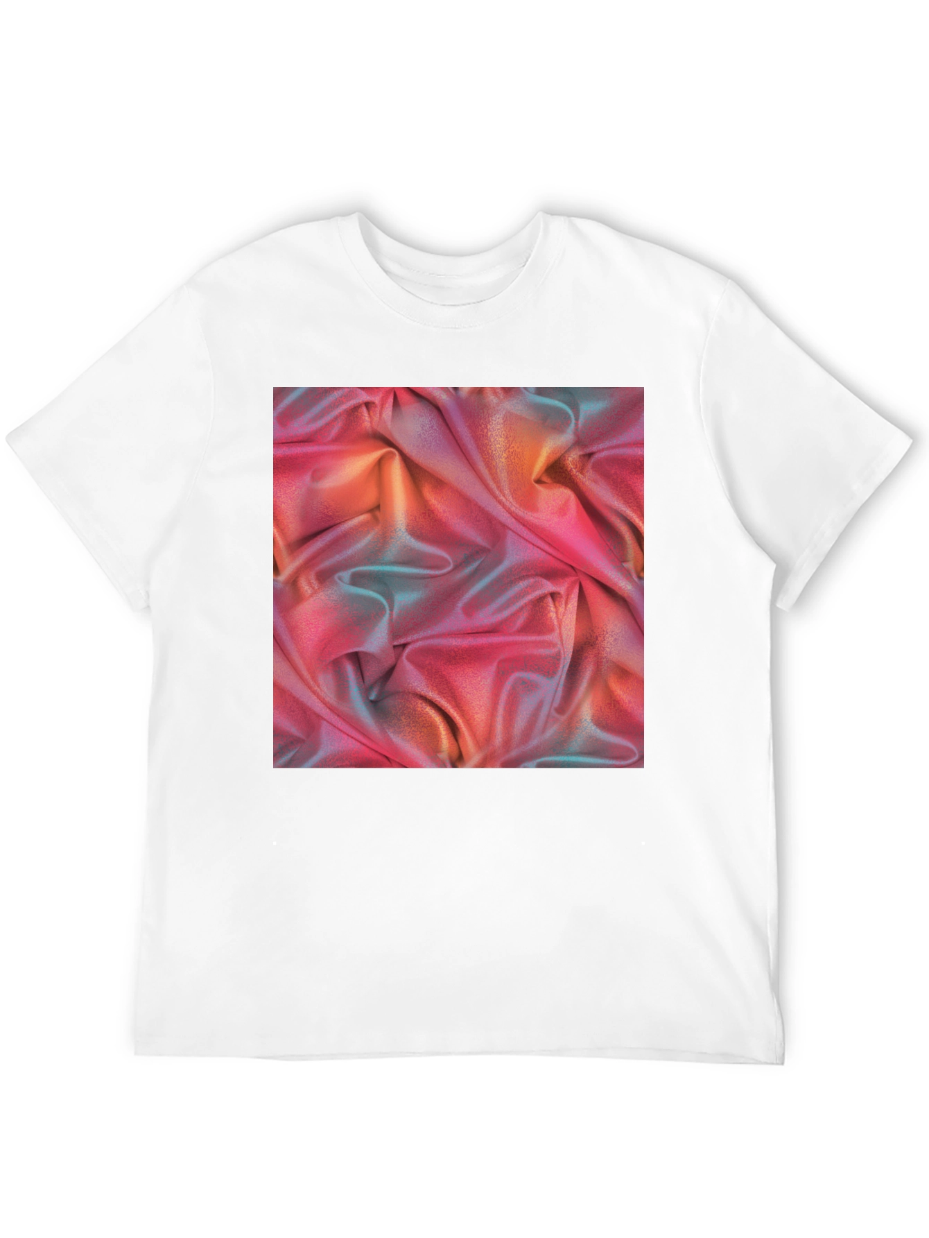 Abstract Fabric Texture Graphic Tee