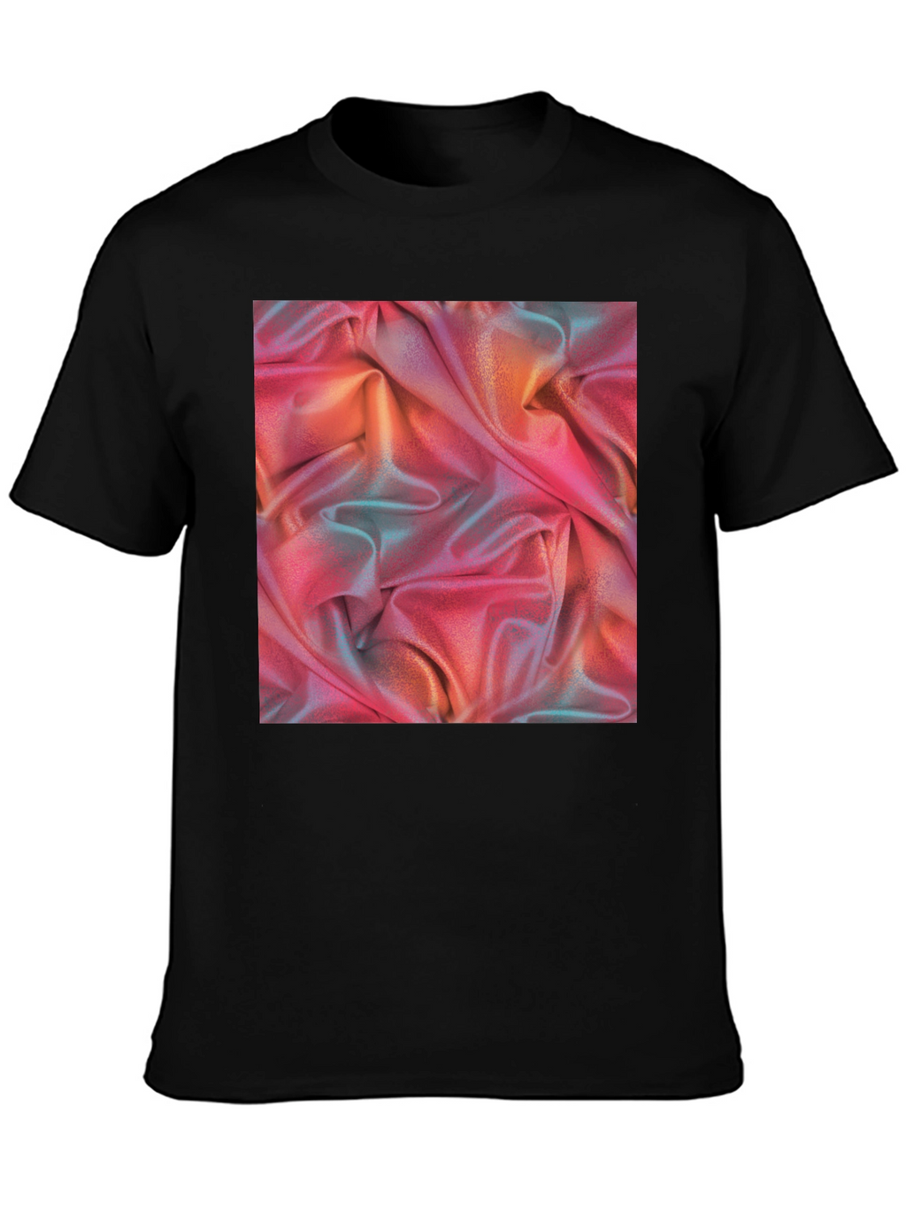 Abstract Fabric Texture Graphic Tee