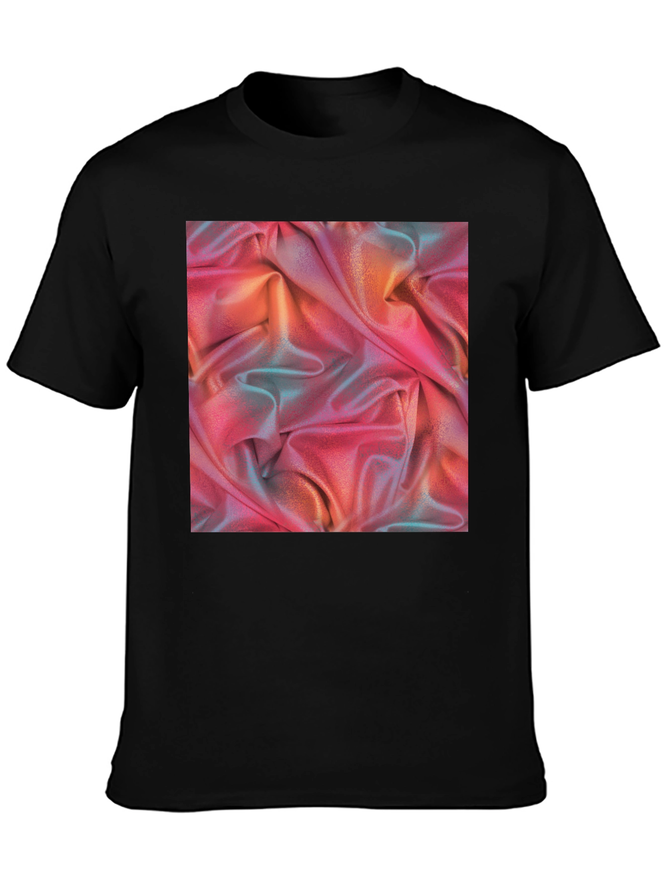 Abstract Fabric Texture Graphic Tee
