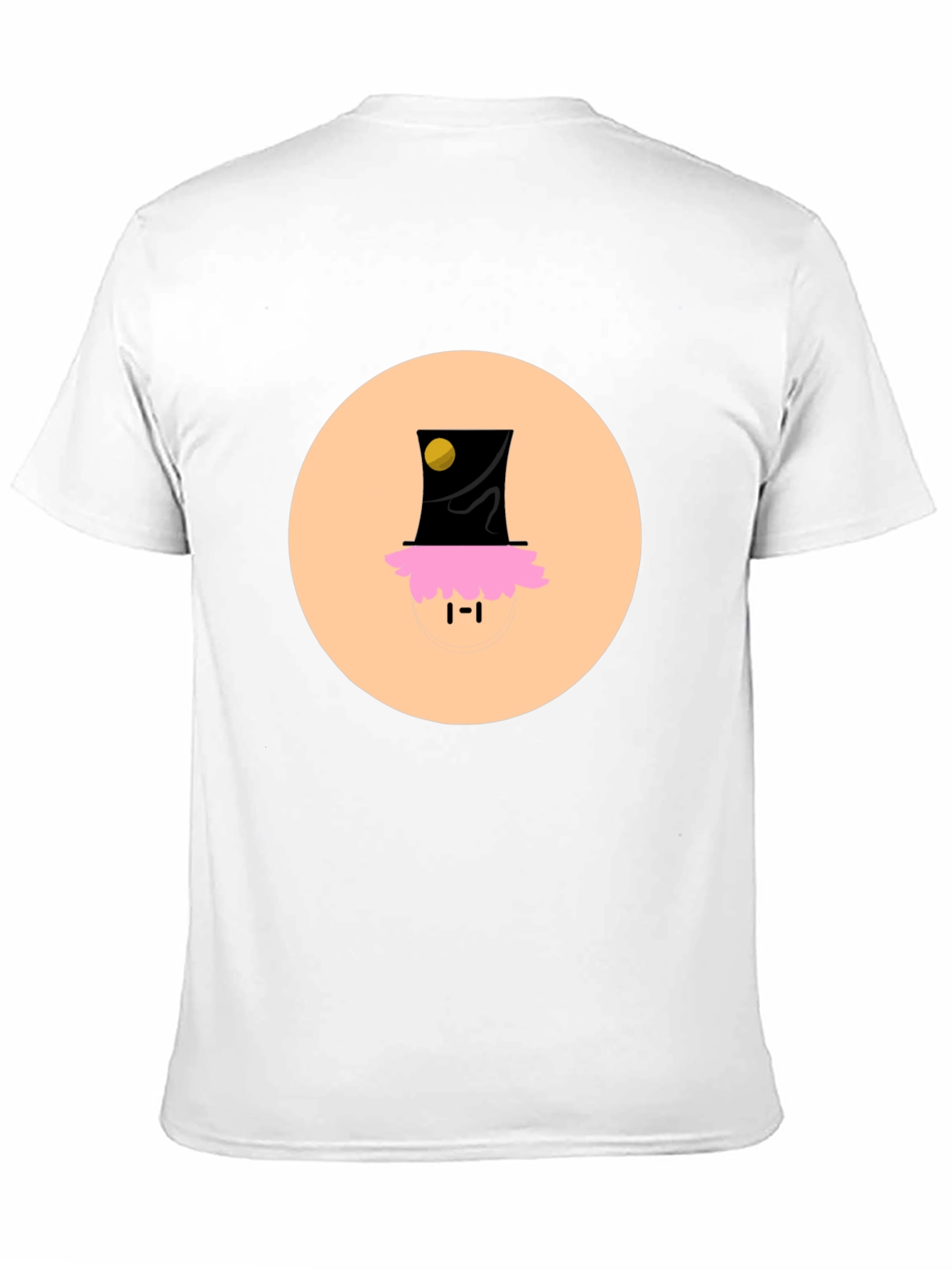 Funky Top Hat Tee - Unique Graphic Print T-Shirt