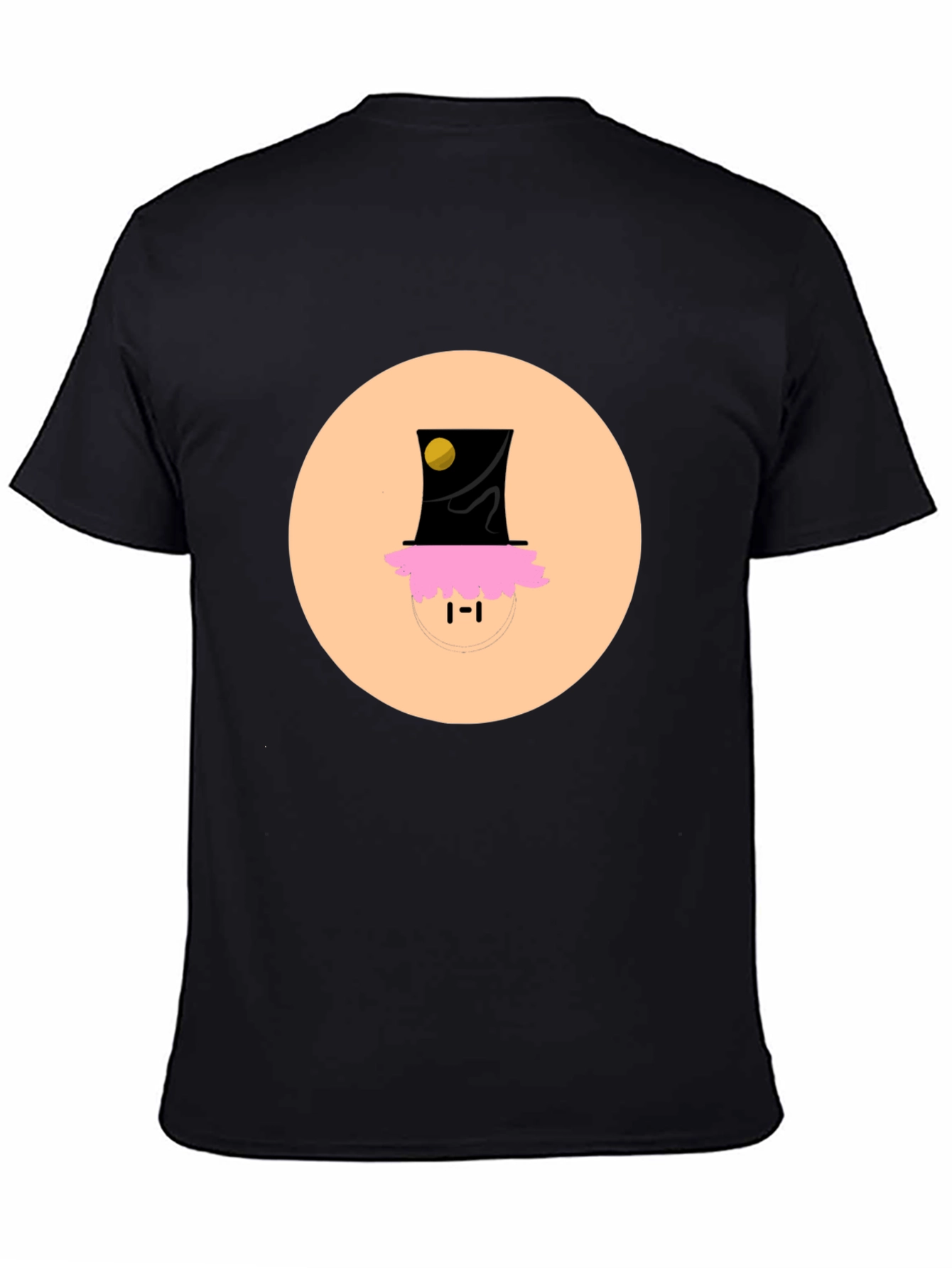 Funky Top Hat Tee - Unique Graphic Print T-Shirt