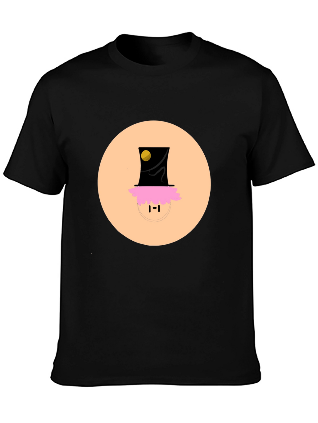 Funky Top Hat Tee - Unique Graphic Print T-Shirt