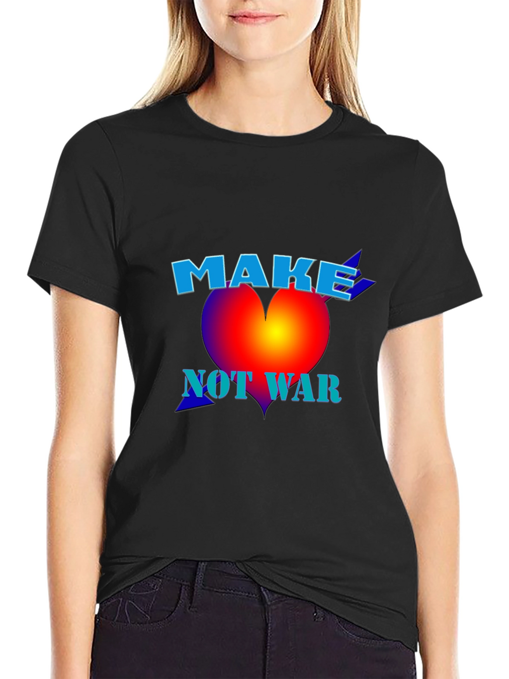 Make Not War Graphic T-Shirt