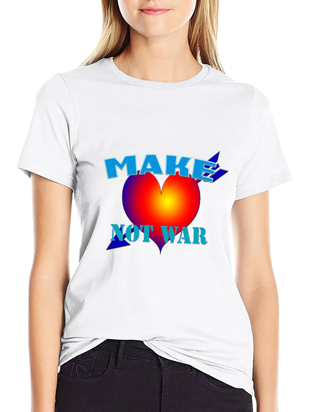 Make Not War Graphic T-Shirt