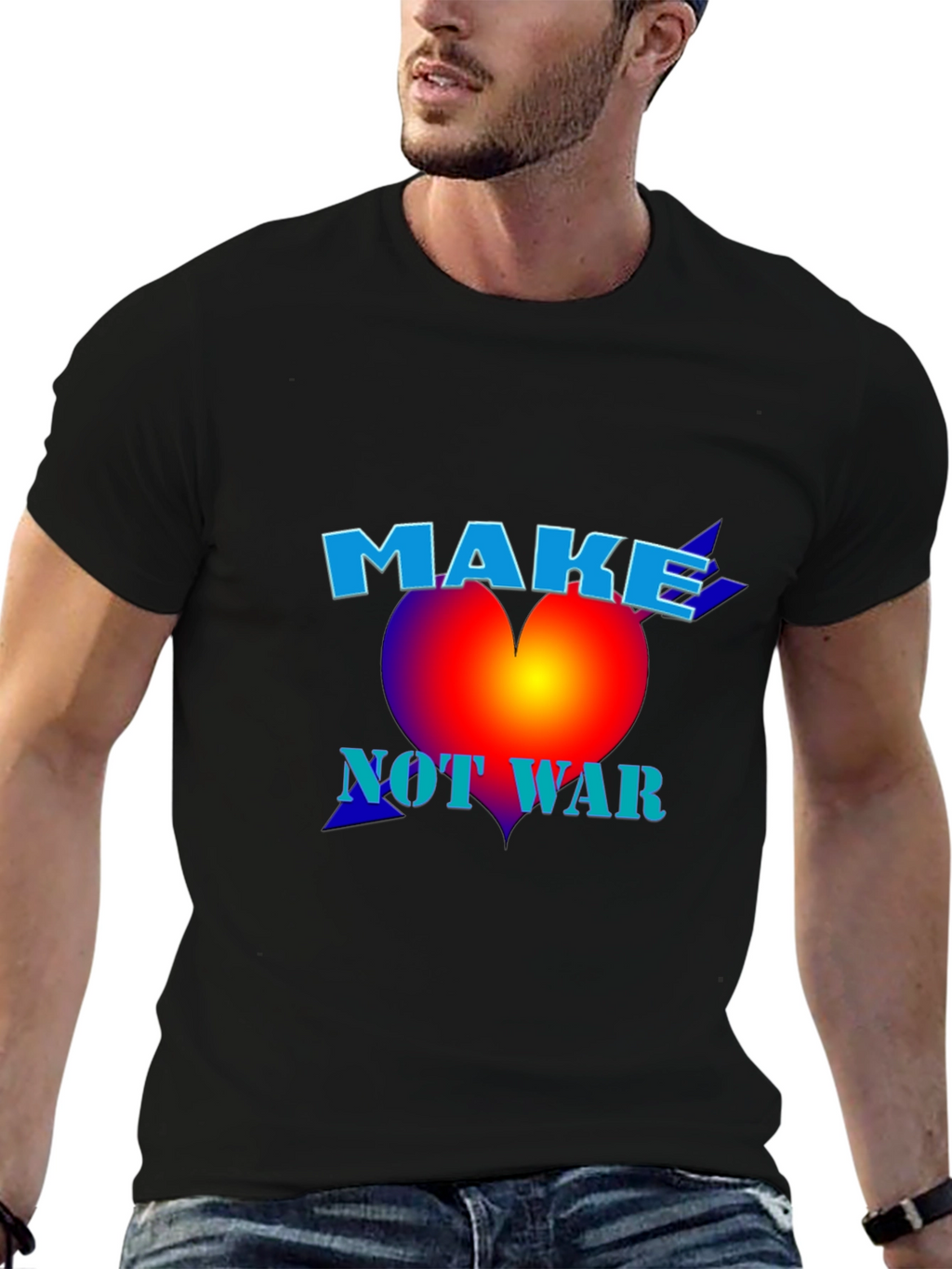 Make Not War Graphic T-Shirt