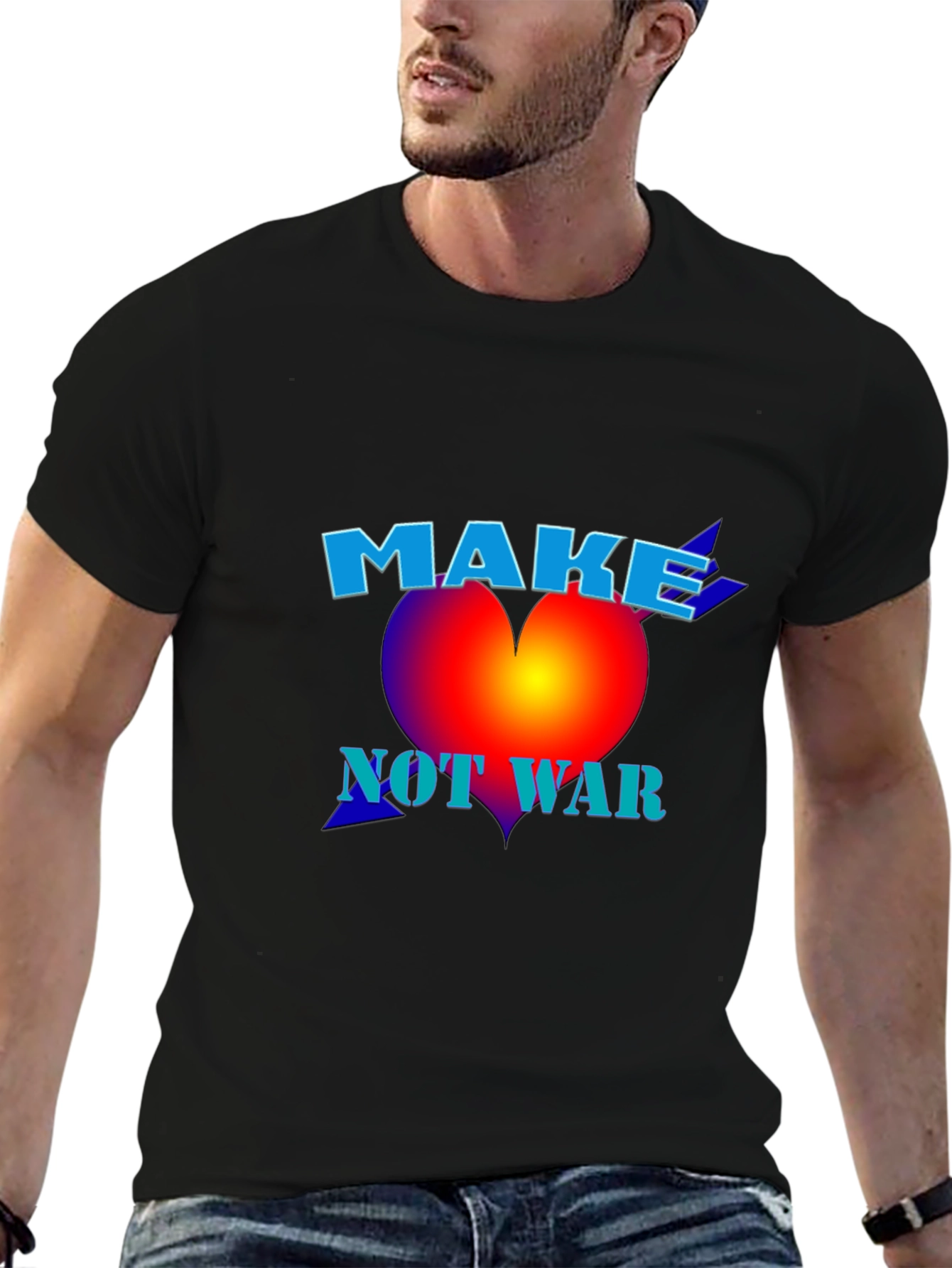 Make Not War Graphic T-Shirt