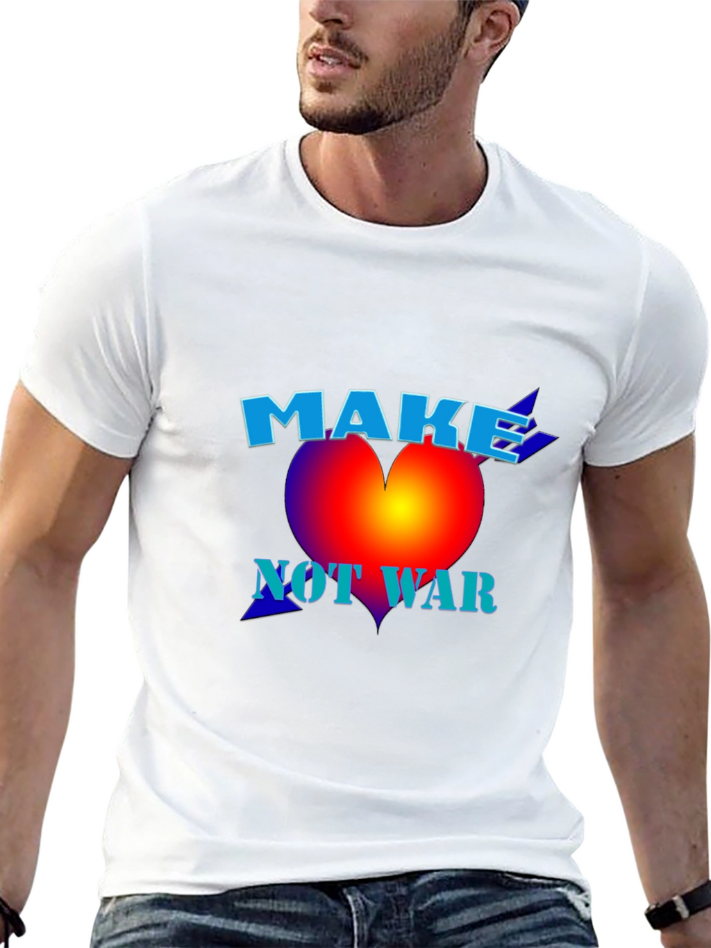 Make Not War Graphic T-Shirt