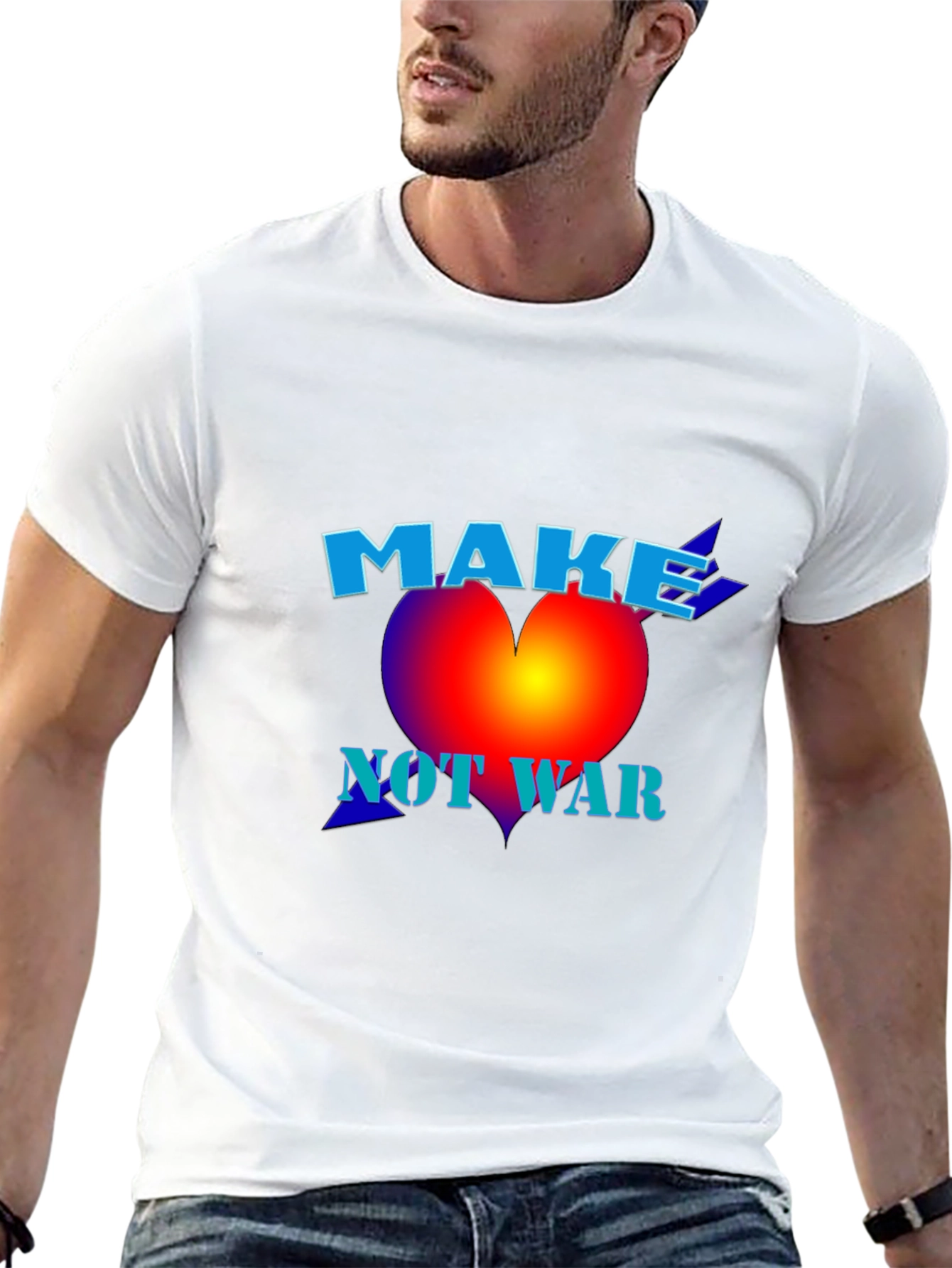 Make Not War Graphic T-Shirt