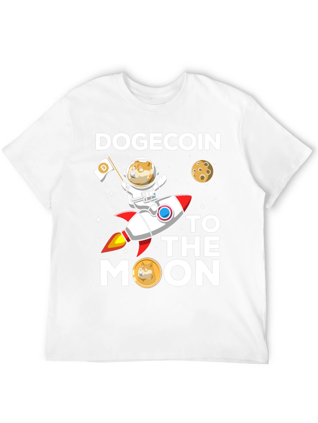 Dogecoin to the Moon T-Shirt
