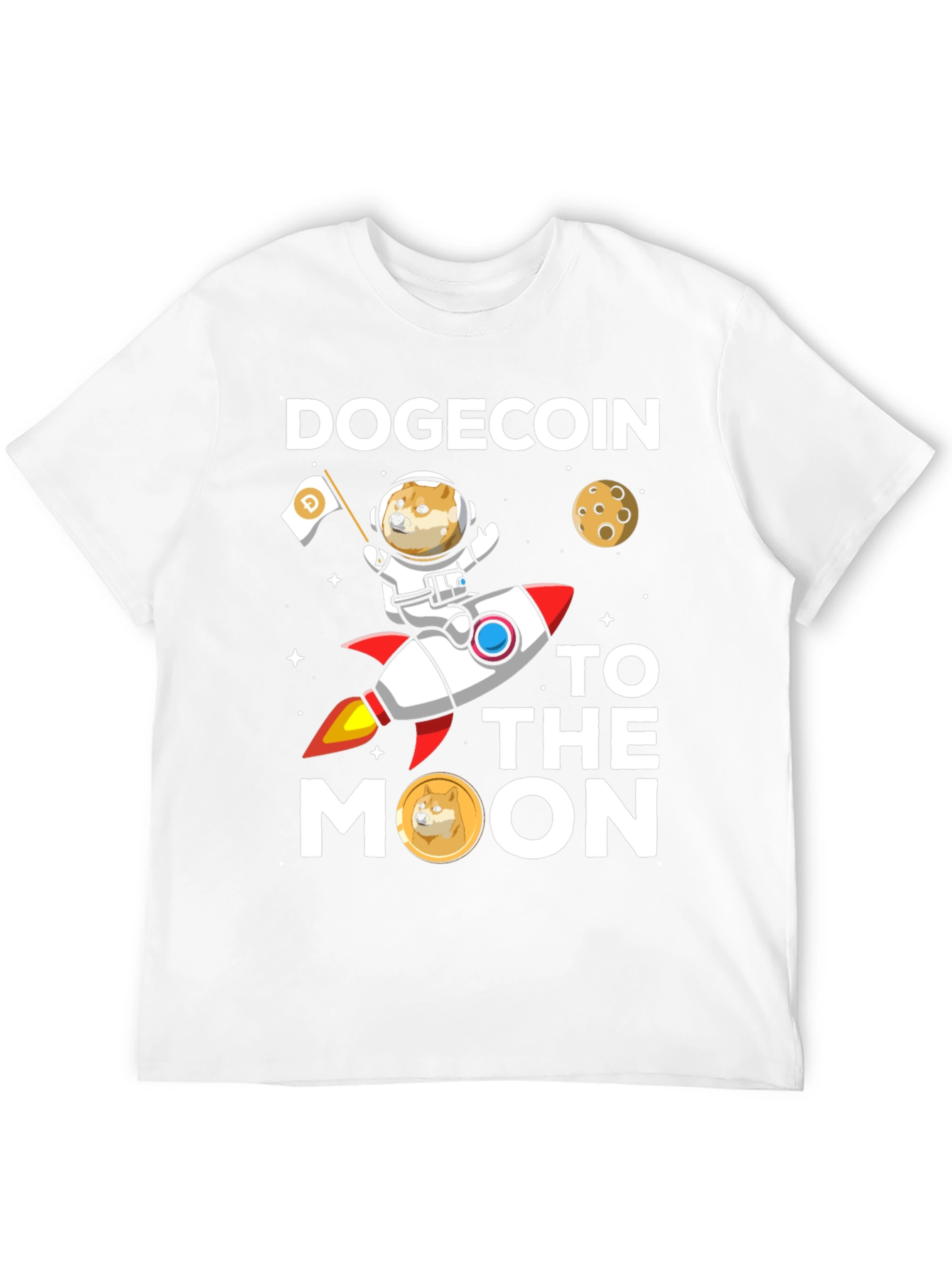 Dogecoin to the Moon T-Shirt