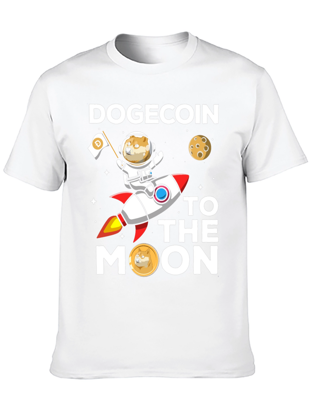 Dogecoin to the Moon T-Shirt