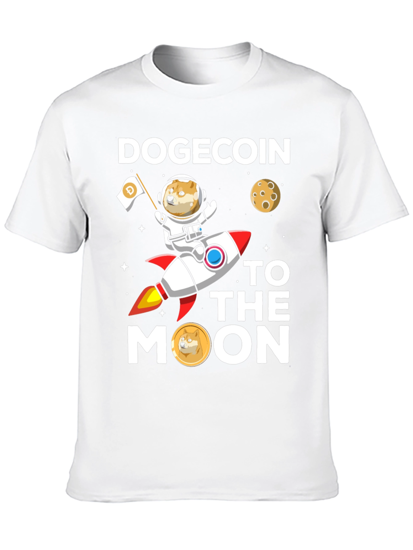 Dogecoin to the Moon T-Shirt