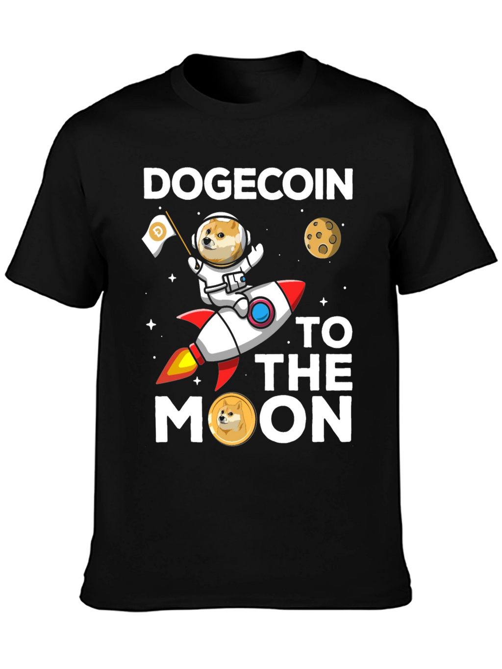 Dogecoin to the Moon T-Shirt