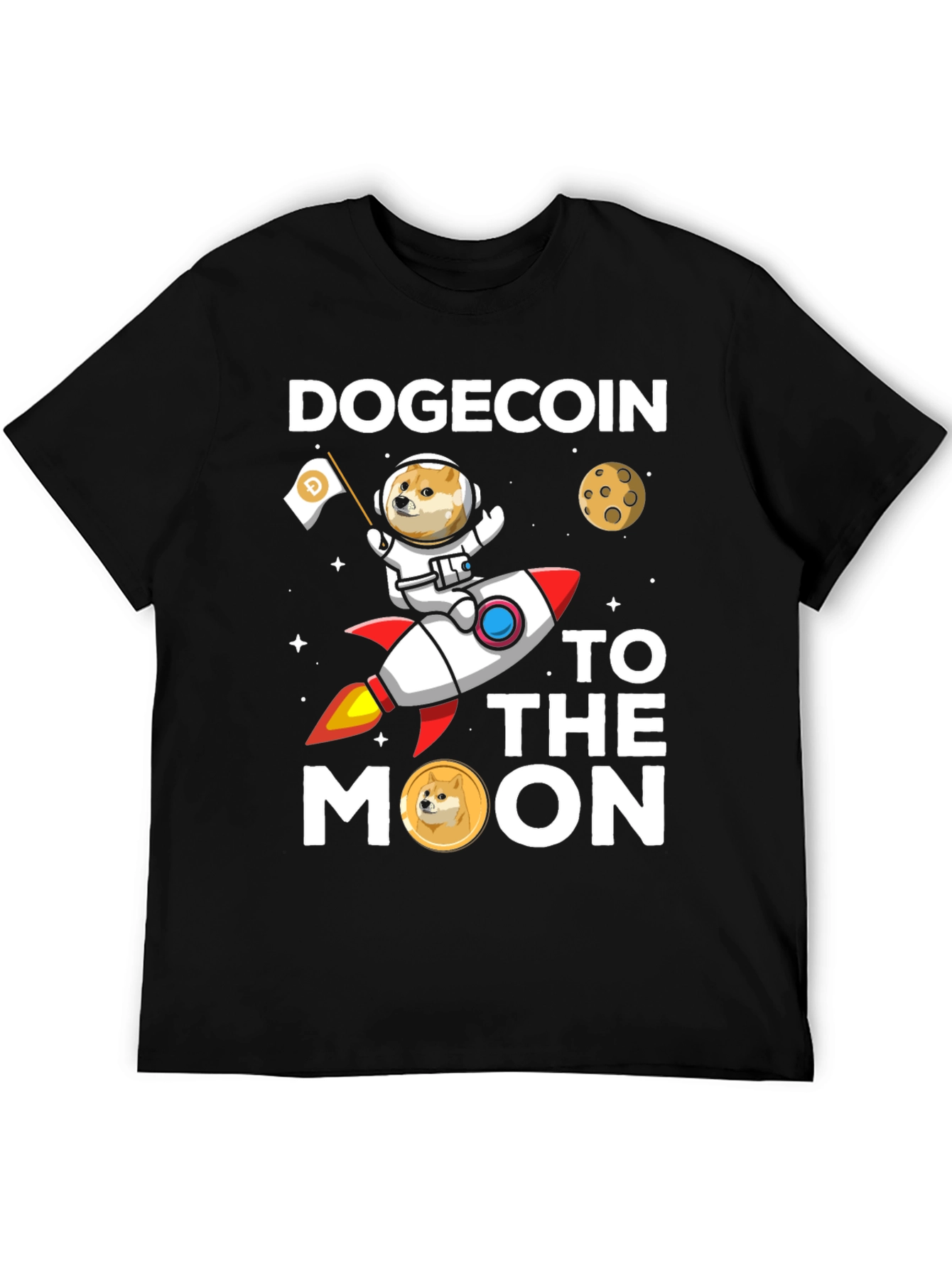 Dogecoin to the Moon T-Shirt