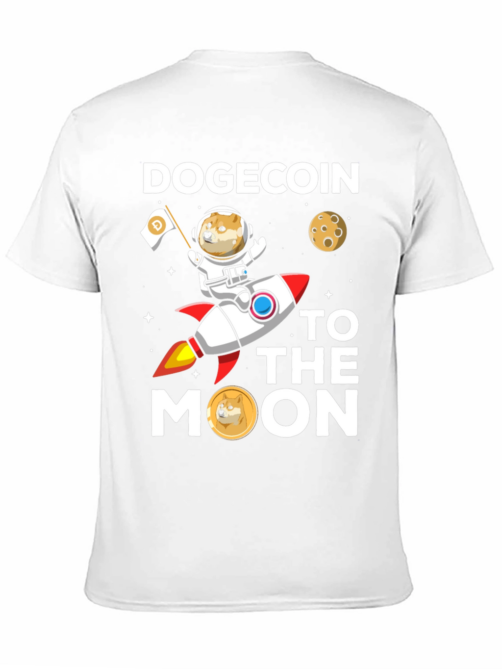 Dogecoin to the Moon T-Shirt