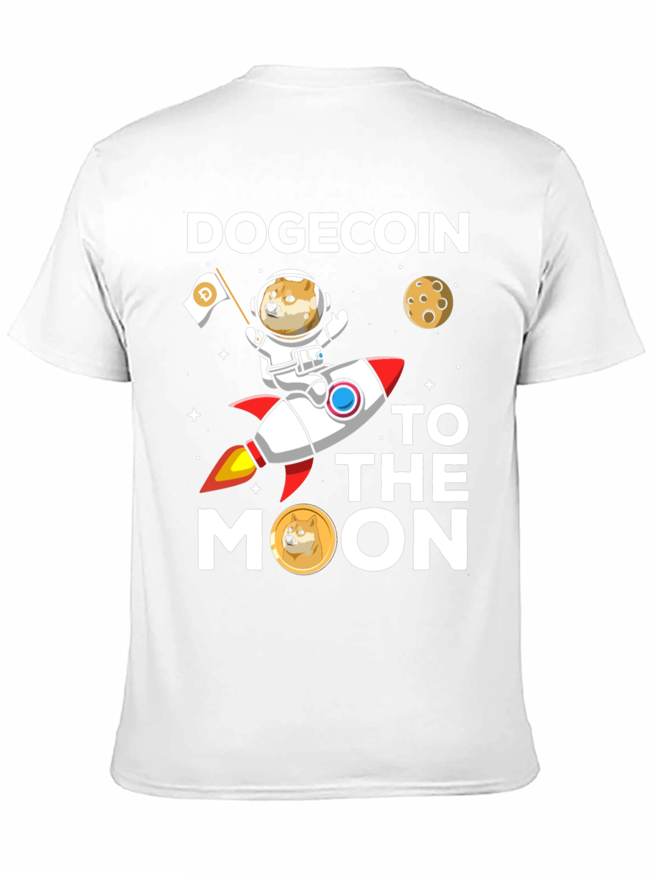 Dogecoin to the Moon T-Shirt
