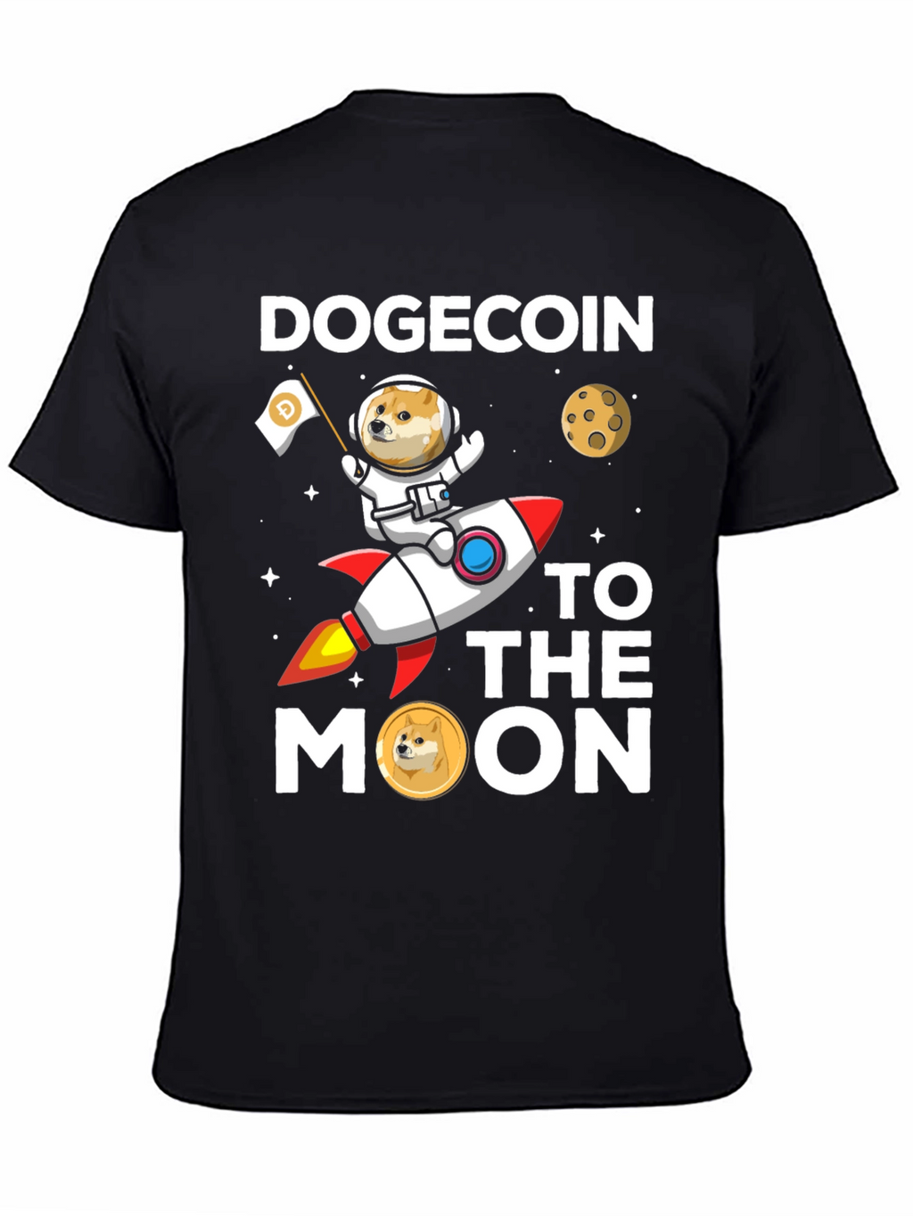 Dogecoin to the Moon T-Shirt