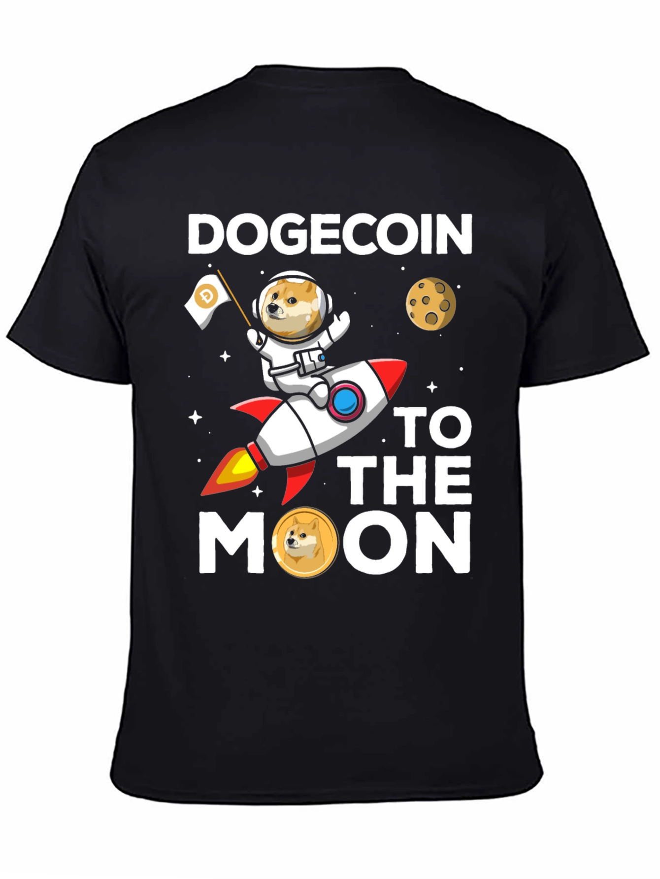 Dogecoin to the Moon T-Shirt