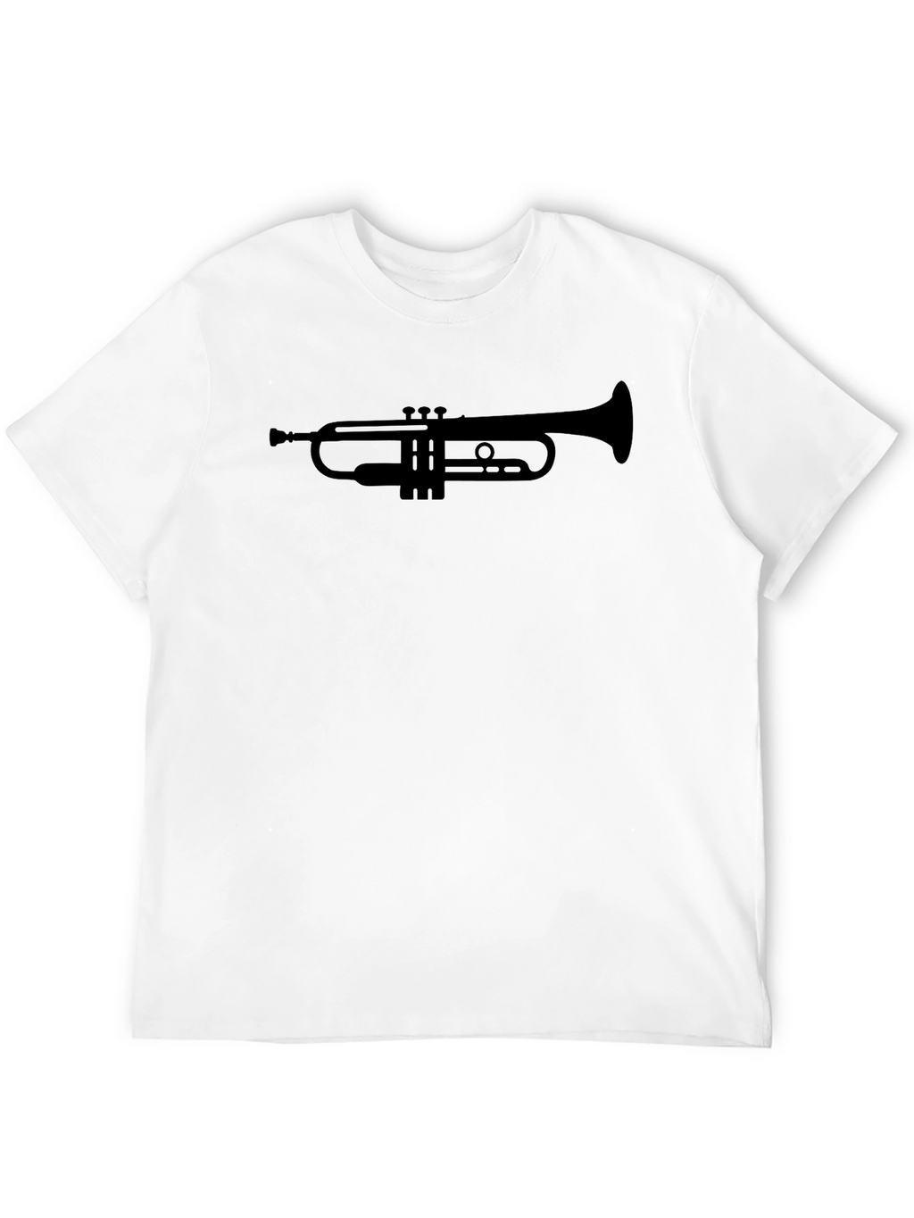 Trumpet Graphic Tee - Musical Instrument Shirt
