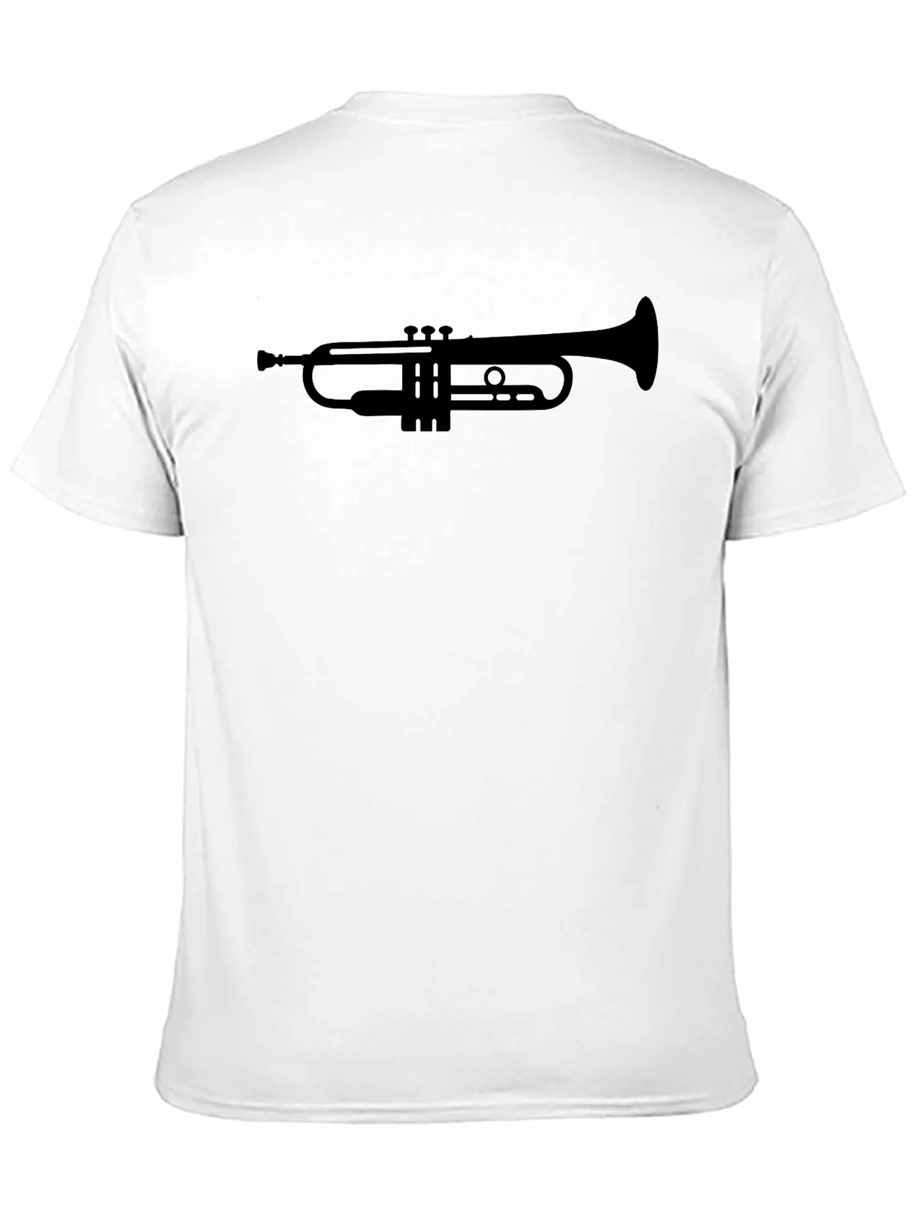 Trumpet Graphic Tee - Musical Instrument Shirt