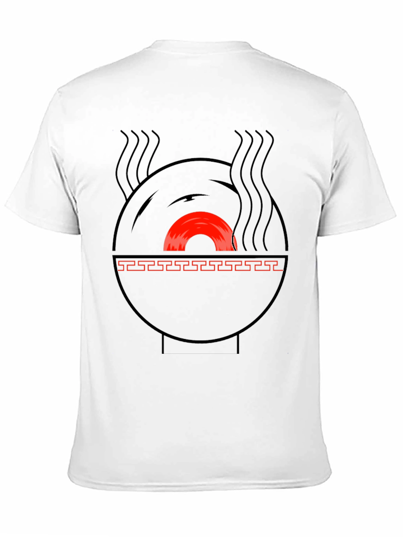 Ramen Record Player T-Shirt - Unique Music Lover Tee
