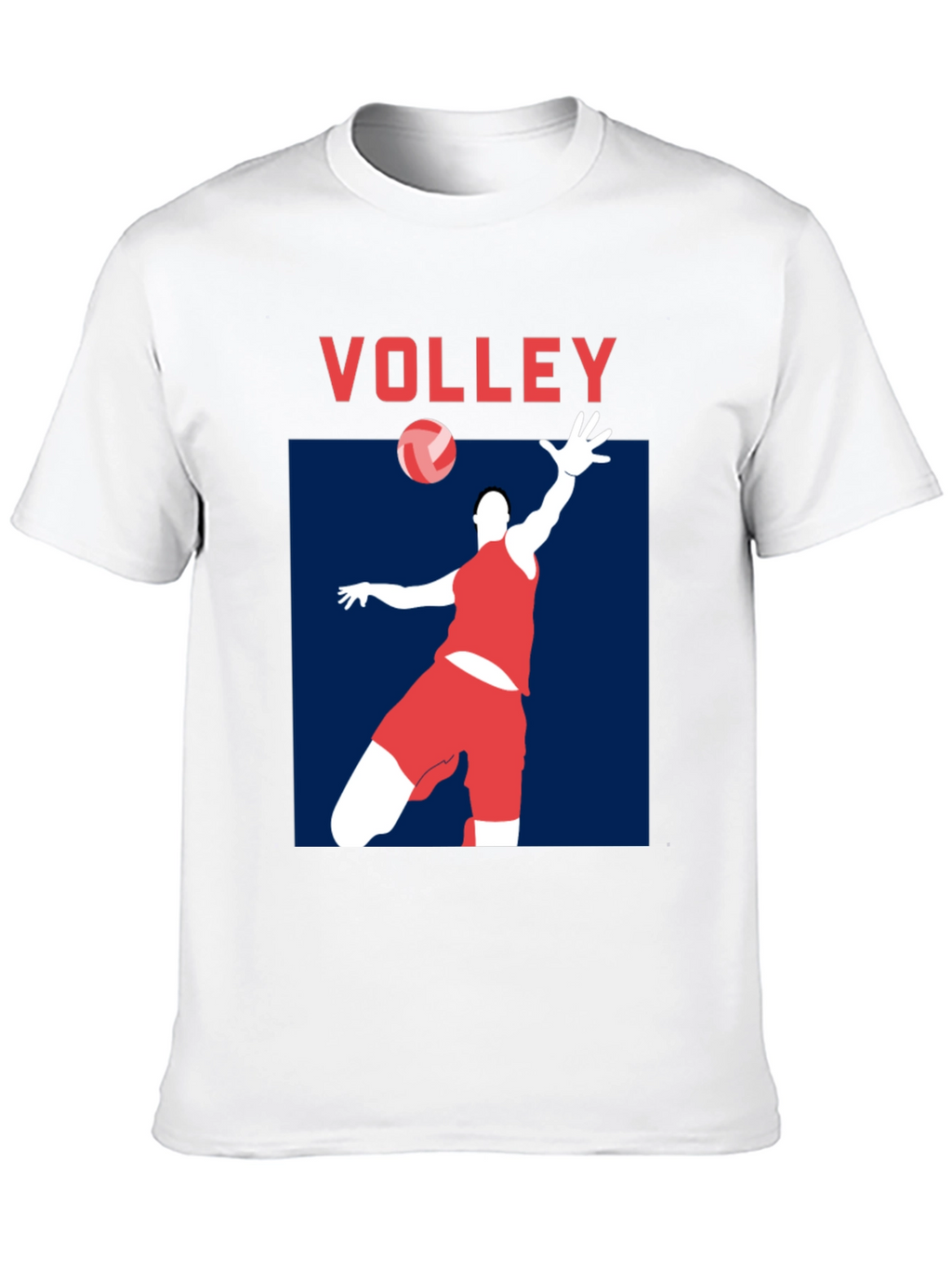 Volley Graphic Tee - Sporty Black T-Shirt