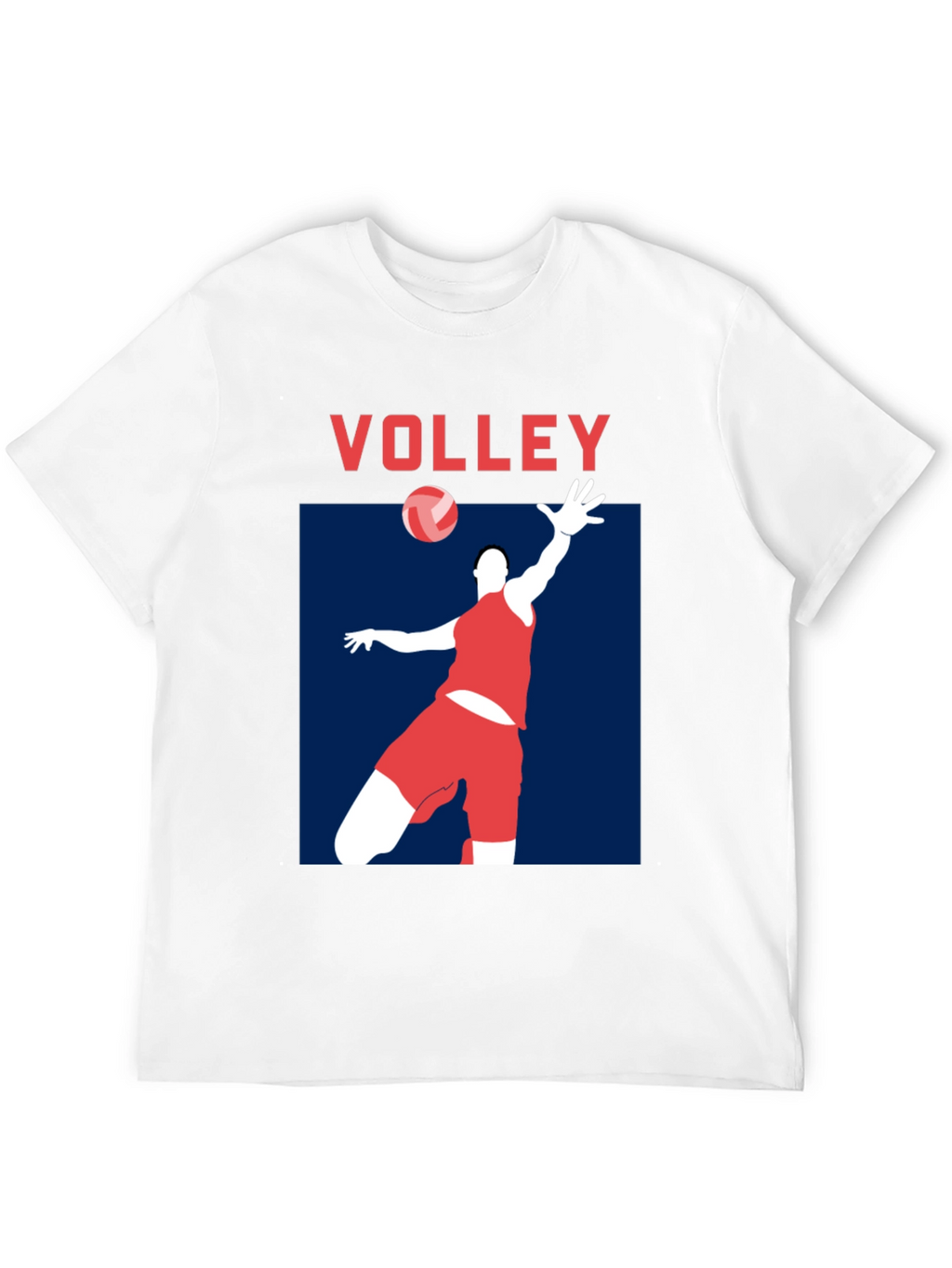 Volley Graphic Tee - Sporty Black T-Shirt