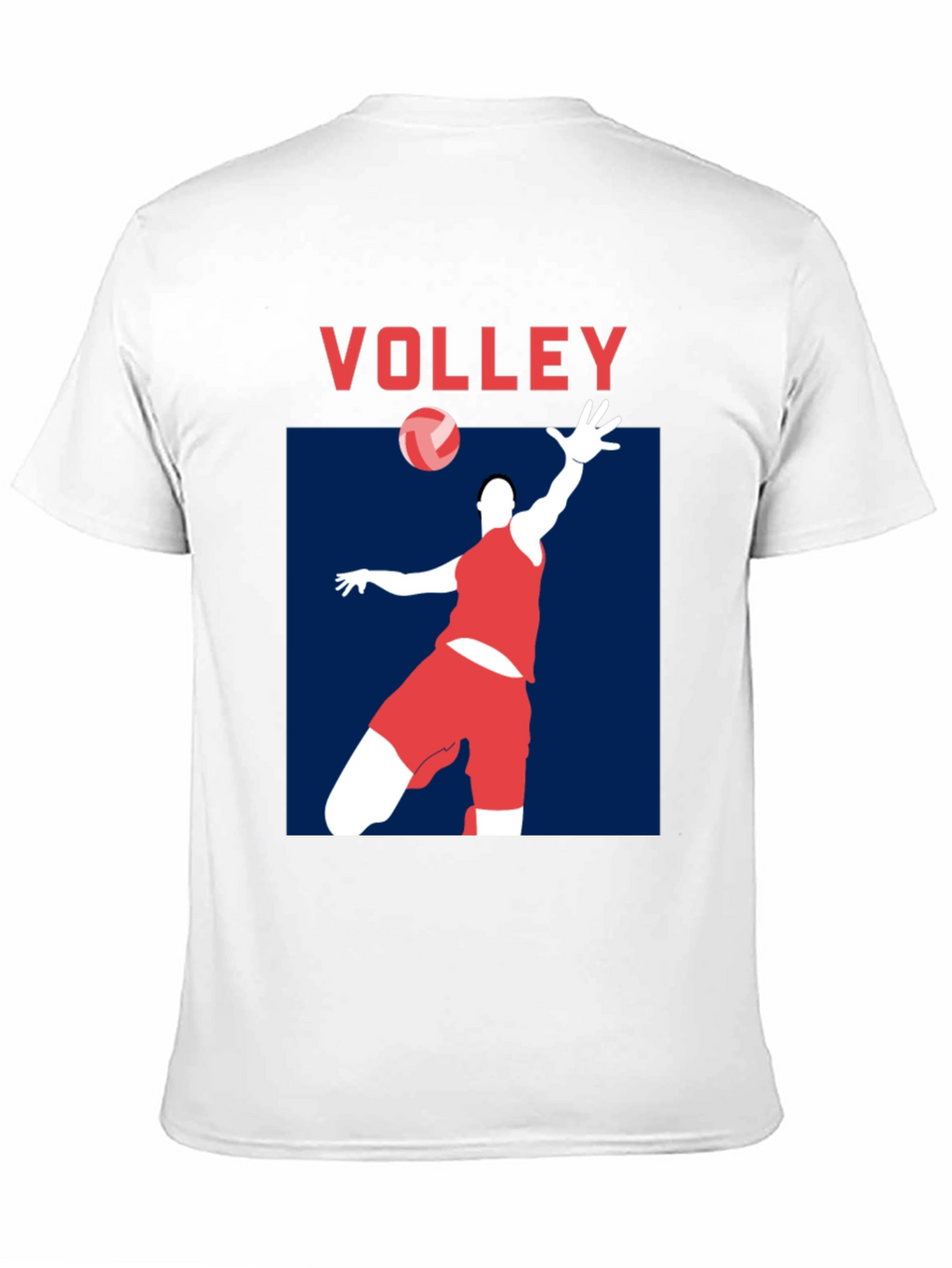 Volley Graphic Tee - Sporty Black T-Shirt