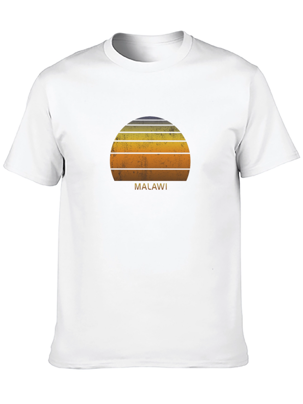Malawi Retro Sunset T-Shirt | Stylish & Comfortable