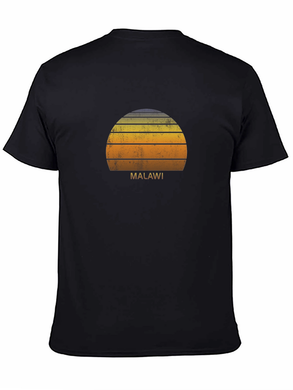 Malawi Retro Sunset T-Shirt | Stylish & Comfortable