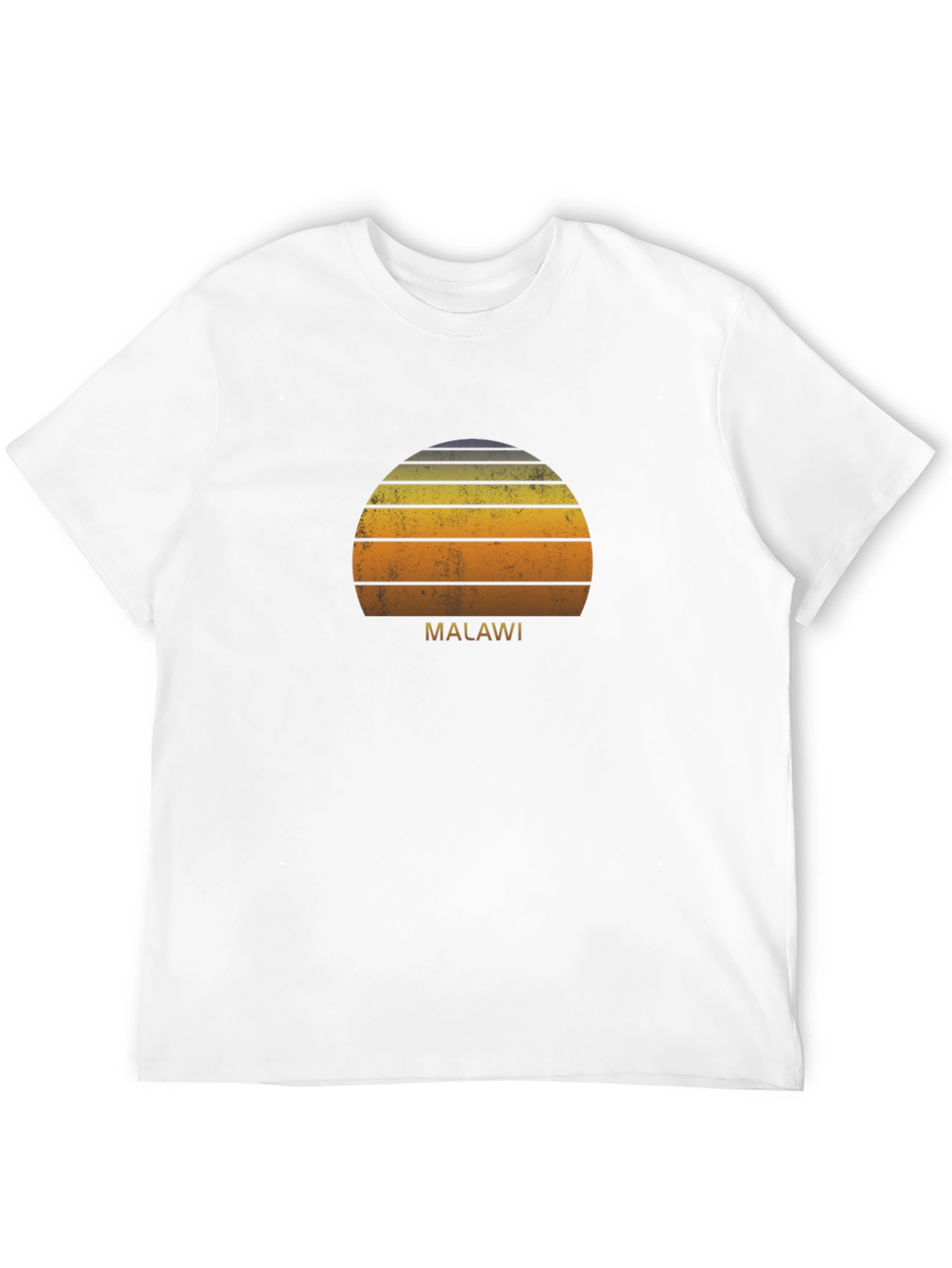 Malawi Retro Sunset T-Shirt | Stylish & Comfortable