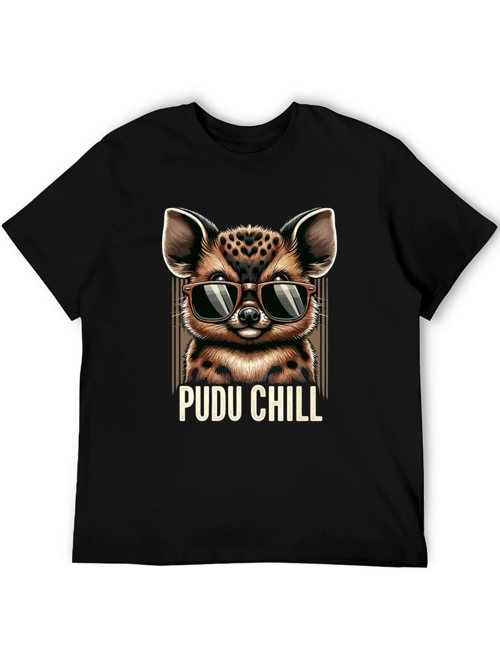 Pudu Chill T-Shirt - Cool Animal Graphic Tee