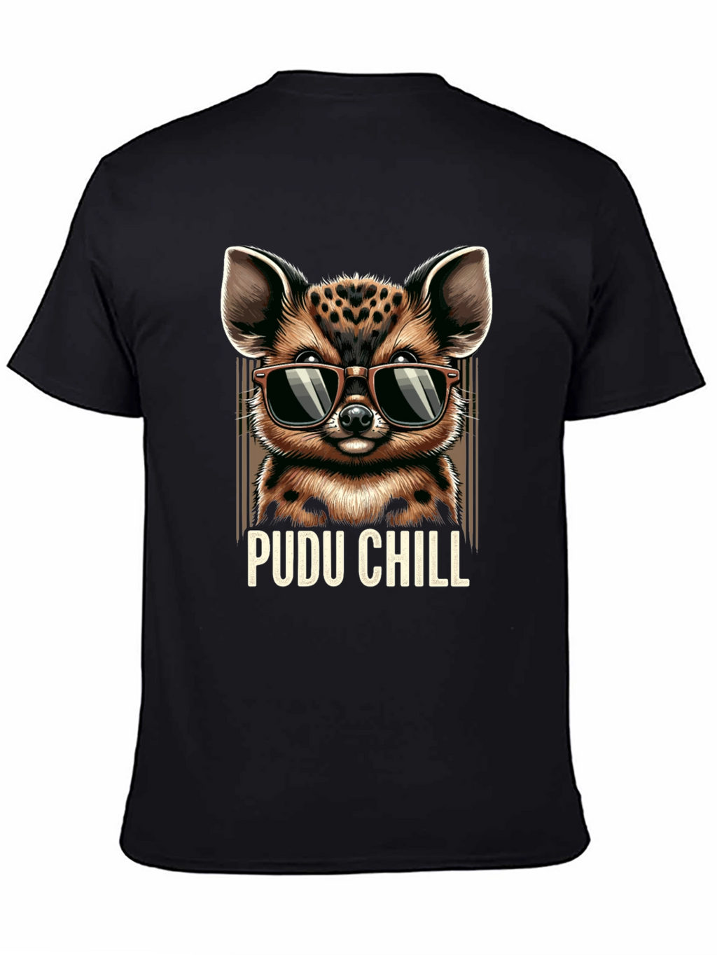 Pudu Chill T-Shirt - Cool Animal Graphic Tee