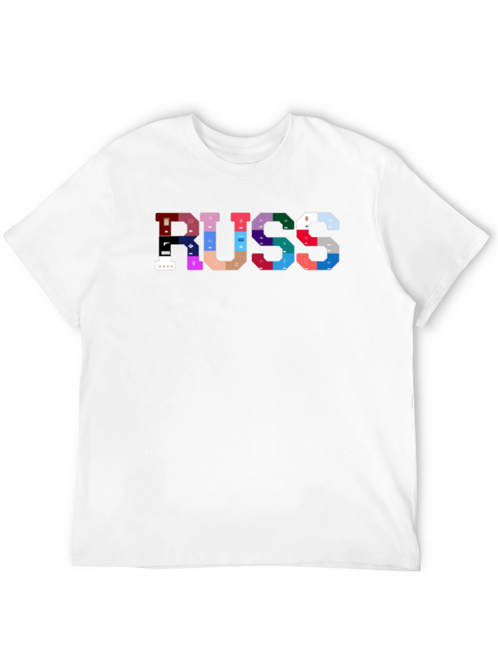 RUSS Graphic Tee - Stylish Musician Inspired T-Shirt