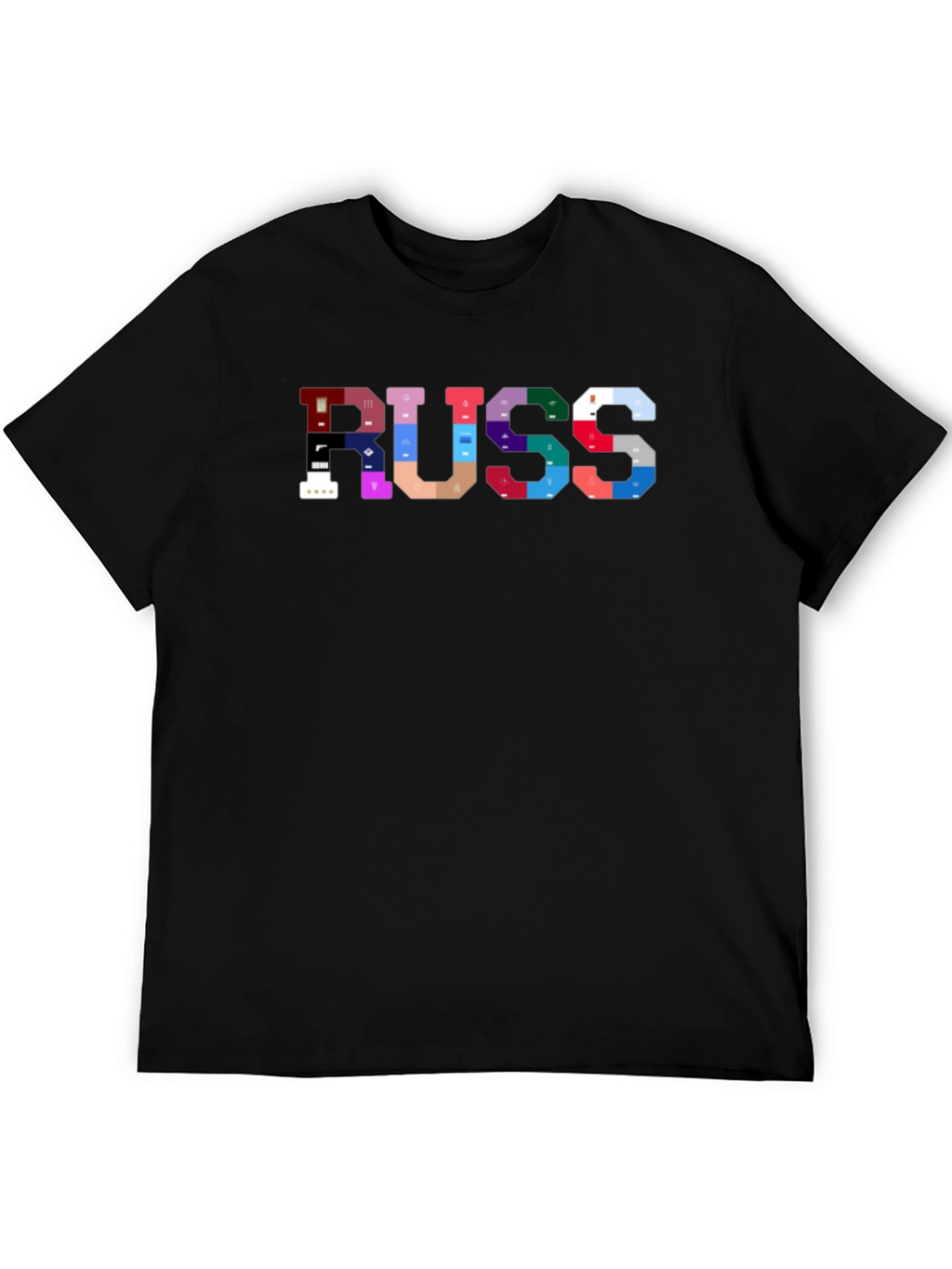 RUSS Graphic Tee - Stylish Musician Inspired T-Shirt