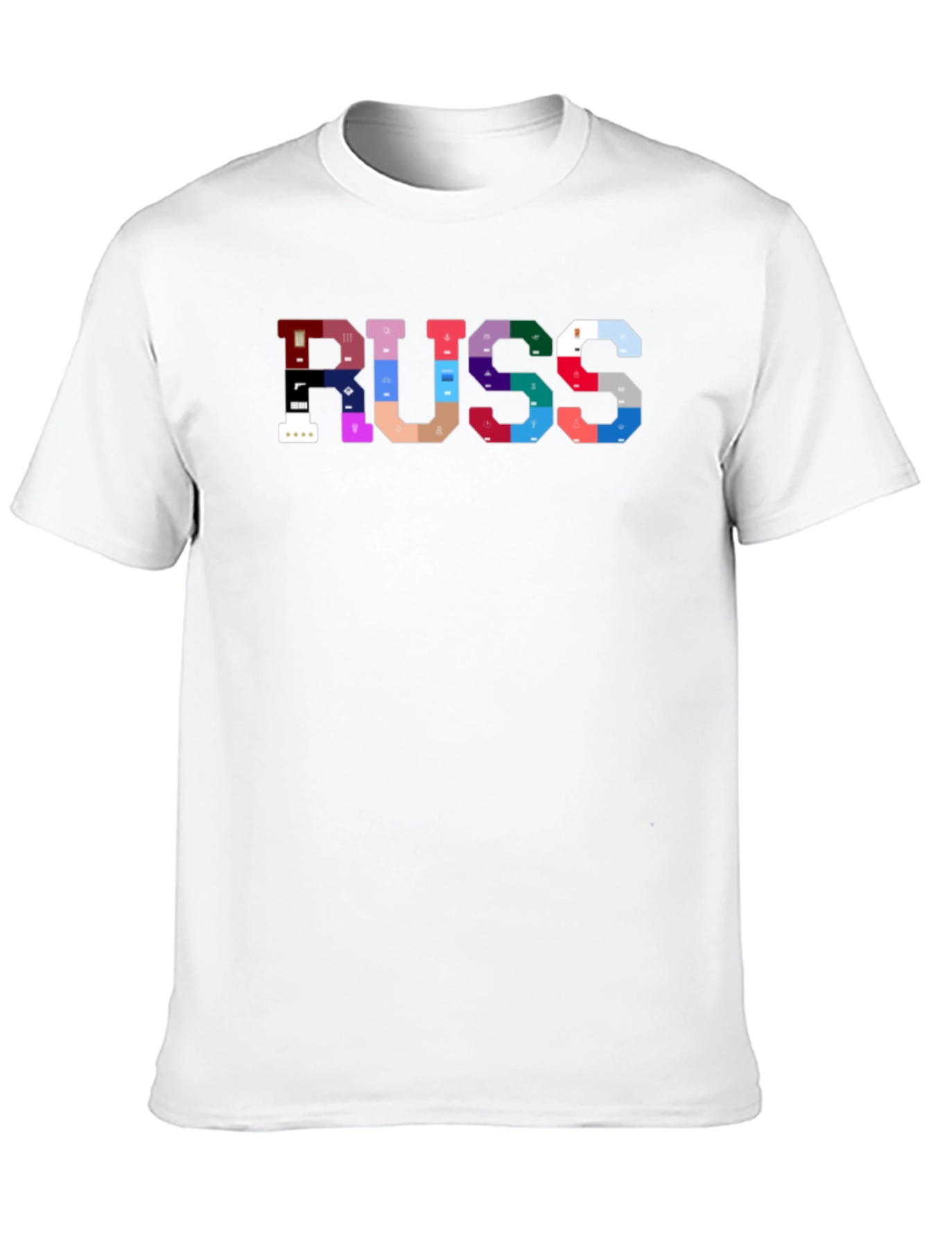 RUSS Graphic Tee - Stylish Musician Inspired T-Shirt