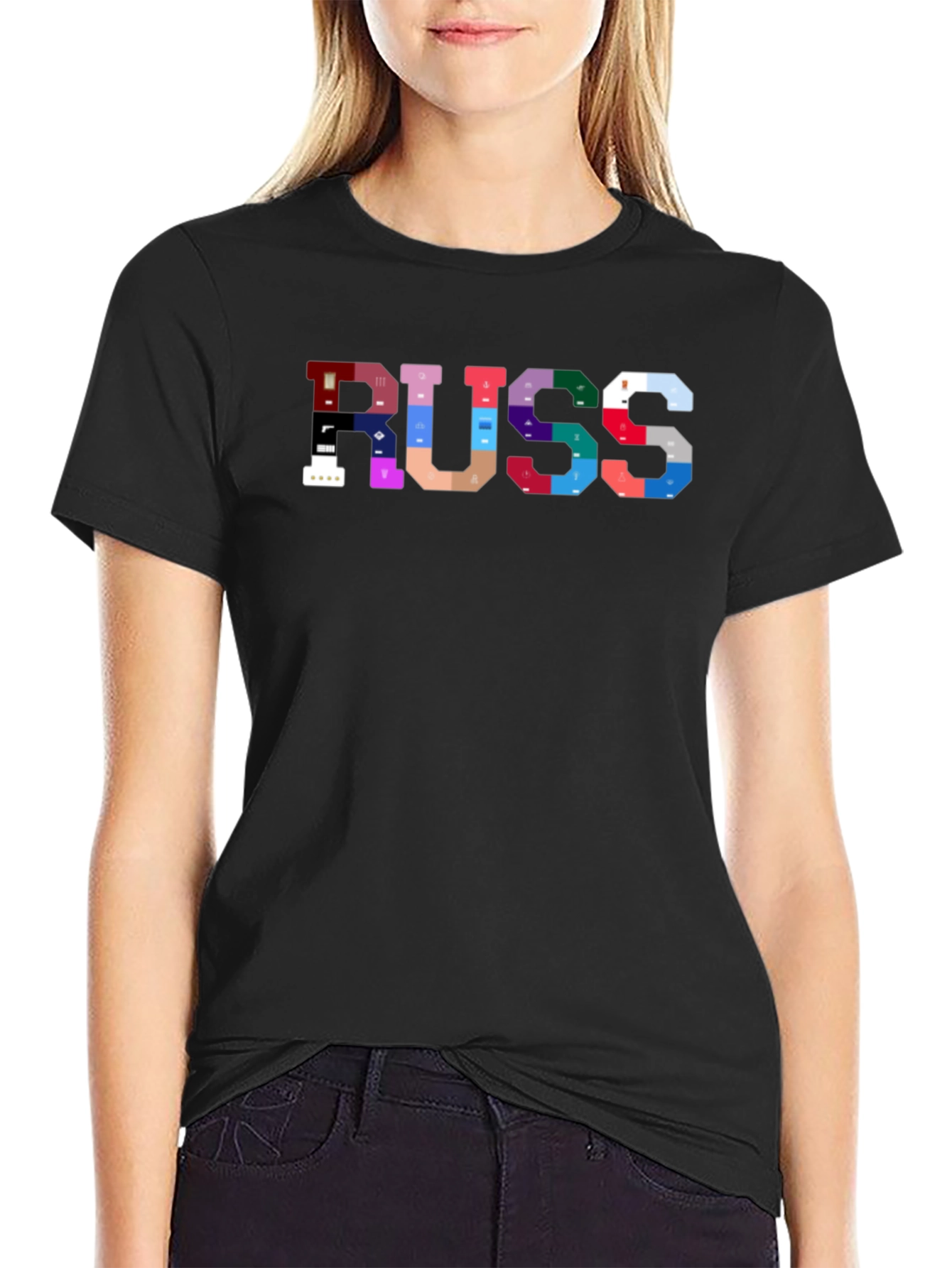 RUSS Graphic Tee - Stylish Musician Inspired T-Shirt
