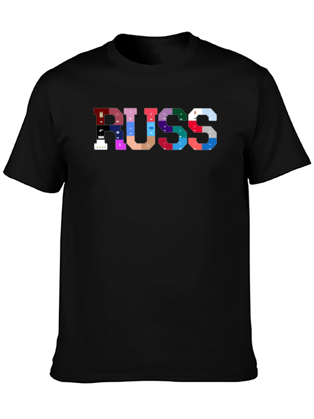 RUSS Graphic Tee - Stylish Musician Inspired T-Shirt