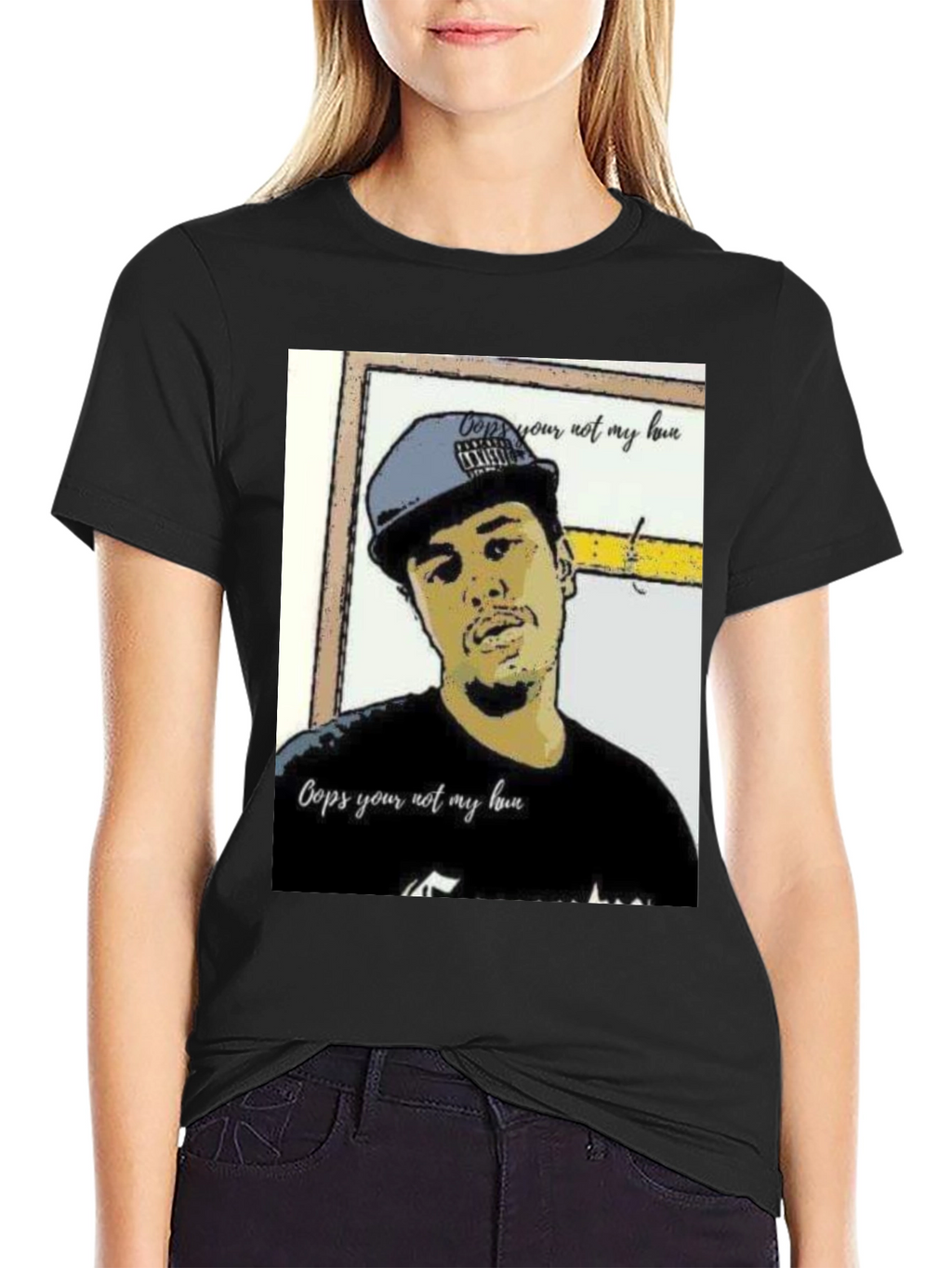 Cops Your Not My Homie Graphic Tee